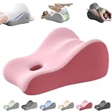 Butt Cushion for Couples,Pillowcase Wedge Pillow Memory Foam,Provides Intimate Support,Fast Rebound After Impact,Suitable for Home Use,Neck Waist Relief Ideal for Sitting and Lying-B