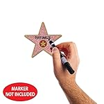 Beistle Mini “Star” Cutouts – 30-Count Double-Sided Cardstock Stars for Awards Night & Hollywood VIP Theme Parties – Customizable – Celebrity Event Decorations, 5" - Image 3