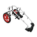 Best Friend Mobility BFML-S&J Elite Dog Wheelchair, Large,Aluminum