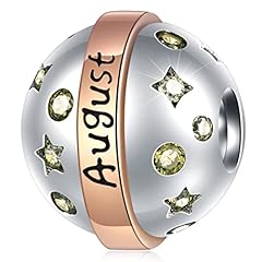 August Birthstone Ball Charm