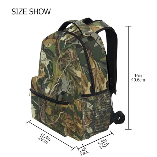 Hunting Camoflage Boys Girls Kids School Backpacks Bookbag, School Bag Travel Backpack Daypack4