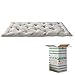 Produktbild EVERGREENWEB Matratzen Topper 80 x 200 cm, Höhe 8 cm, Aus Memory Foam mit Aloe Vera Bezug, Matratzenschoner Orthopädisch mit Gänsefeder-Effekt, Weich Futon | Aloe Memory Topper