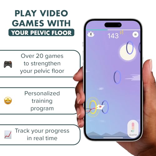 image for Perifit - Pelvic Floor Exerciser with App | Kegel Trainer | Strengthen