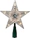 Kurt Adler 9" Classic 5-Point Star Christmas Tree Topper - Clear Lights