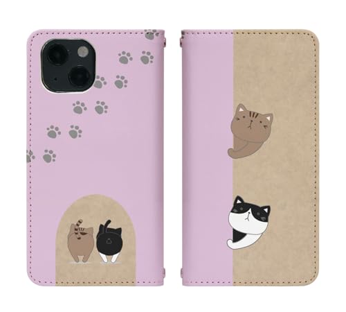 Galaxy S8 SCV36 �p �P�[�X �x���g�Ȃ� �蒠�^ �J�o�[ �X�}�z�P�[�X bn826(C) �L �˂� �l�R �݂� �͂��킯 ���΂Ƃ�