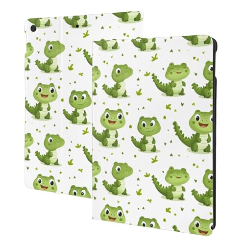 Étui iPad 10.2 antichoc crocodile vert : fini les rayures sur votre écran