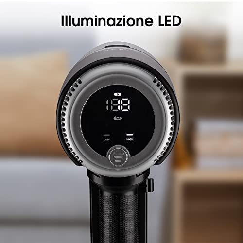 SCOPA ELETTRICA HISENSE HVC6264BK, Senza sacco, 150 W - 7