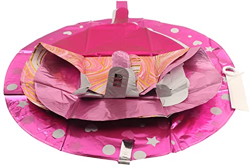 Image of 36inch Hot Pink Happy Birthday Foil Balloons Decorations for Birthday Party Decorations Princess Girl Birthday