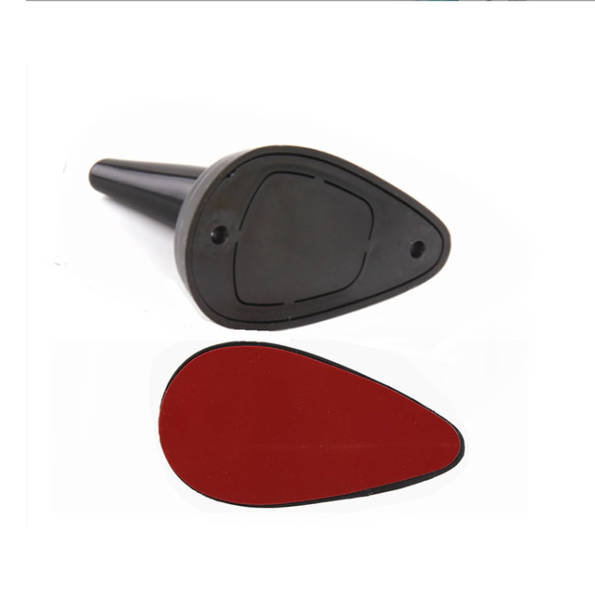 antenna universale a pinna di squalo per auto. Antenna radio FM/AM impermeabile con base adesiva per auto, SUV, camion e furgoni (nera