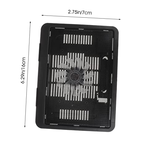 Base ergonómica para laptop con ventilador miniatura 2