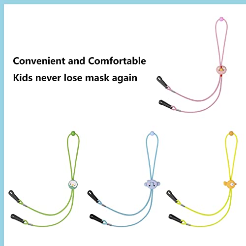Miracredo 5 Pcs Adjustable Length Toddlers Mask Lanyard, Safety And Comfortable Kids Mask Holders thumb #5