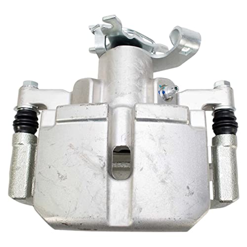Image of TRQ Rear Driver and Passenger Side Brake Caliper Set Caliper Brackets Compatible with 14-16 Dodge Dart, 13 Dart From 11 /29 /12 Production Date