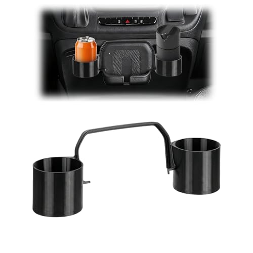 70mm Cup Holder Compatible with RAM Promaster Non-Slip for Securing Charger Bezel Tool-Free Installation Universal Fit for Phones & Large Cups