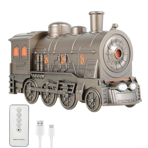 Difusor aromático eléctrico Steam Train 300ml USB con control remoto miniatura 2