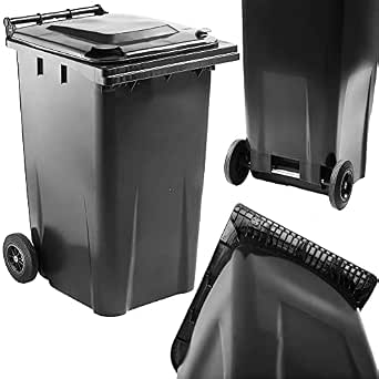 STORM TRADING GROUP 240 Litre Wheelie Bin with Rubber Wheels