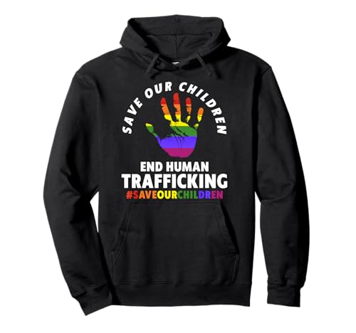 Save Our Children – End Human Trafficking Sudadera con Capucha