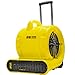 Ventilatore Mover/asciugatore a pavimento per moquette/ventilatore, doppio uso caldo e freddo,con tirante e puleggia, per ripristino danni da acqua, pulizia commerciale e impianto idraulico-3200w,22