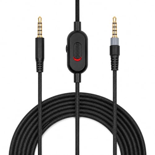 Cable de audio auxiliar desmontable 3.5mm con control volumen