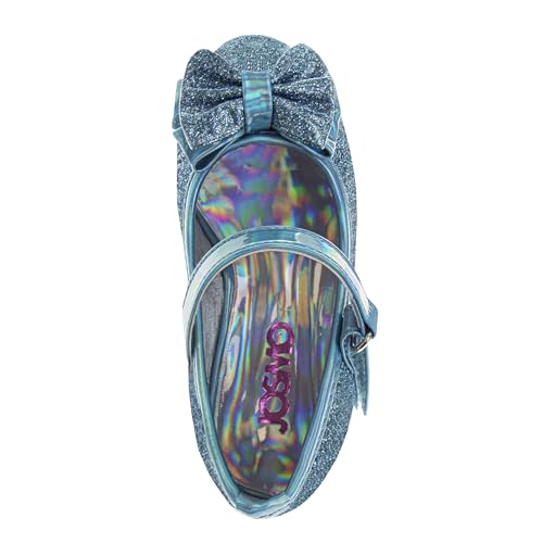 Image of Josmo Girls Sparkly Dress Bow Sandals - Formal Party Wear Shoes