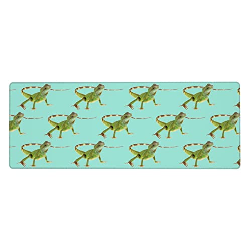 Tapis de souris de jeu HD Lizard grand format pour éviter les mouvements limités sur bureau
