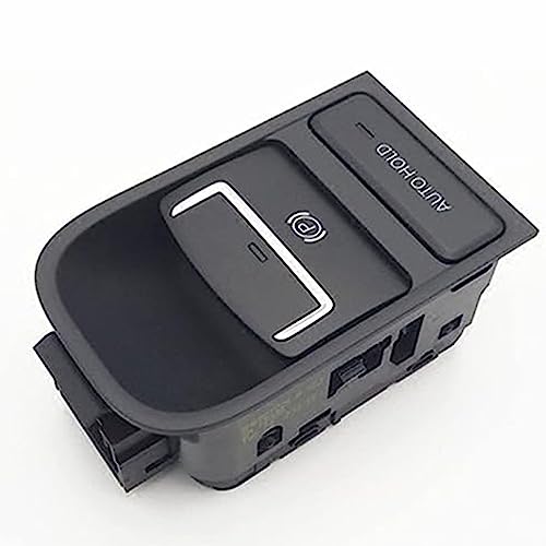 Car Electronic Handbrake Switch for Tiguan Sharan Seat Alhambra 5N0927225A 5N0927225,Parking Brake Control Parking Switch Brake Light Switches Replacement Car Parts,A-Beige(Normal/A-Black)