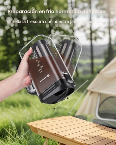 Miniatura 7 de Maestri House Cafetera Compacta Para Preparar Café Frío, 1,162.3 G Para Té Helado Y Café, Jarra Tritan Que Ahorra Espacio, Filtro De Malla 350, 100 A Prueba De Fugas