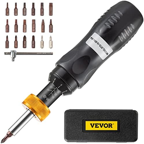 VEVOR Optics Torque Wrench Mounting Kit Handheld Torque Limiting Screwdriver 10-50 in-lbs-1in-lbs