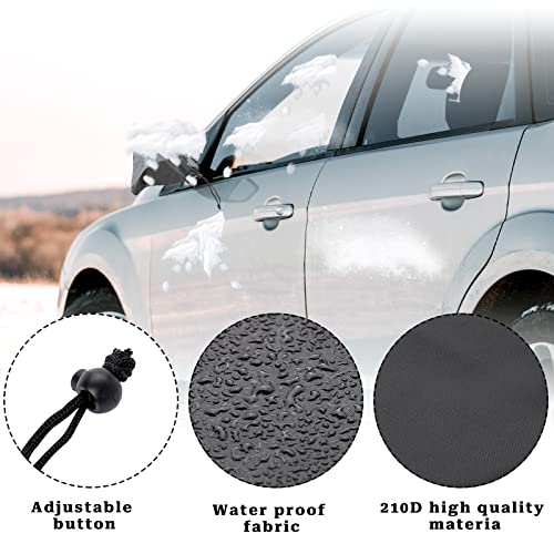 Car Side Mirror Snow Cover,Waterproof Auto Rearview Protection Snow Ice Side Mirror Covers Universal Size For Suv Sedan Truck Van(2 Pack) #TOP2