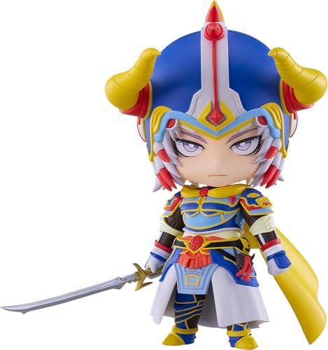 Good Smile Company Final Fantasy Nendoroid Light Warrior Plástico, figura de acción prepintada, sin escala, base exclusiva incluida, altura total aprox. 3.9 pulgadas (100 mm)