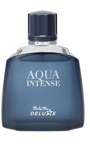 Shirley May Deluxe Aqua Intense Pour Homme Eau De Toilette, 3.4 Fl Oz