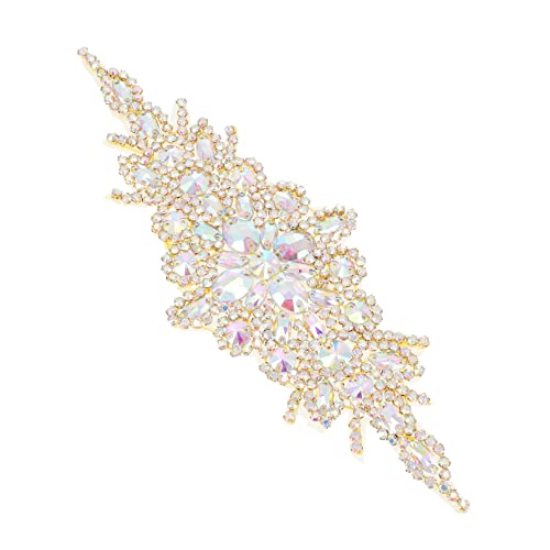 Ceinture rhinestones pour mariage et applique de mariée chic SOIMISS