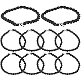 Baluue 10個セット ナイロン製パンツレッグストラップ ブーツストラップ 伸縮性アンクルバンド アウトドア登山サイクリング用