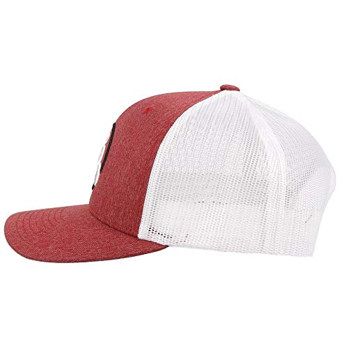 Hooey Strap Trucker Hat Red #TOP3