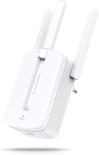 Mercusys MW300RE Wi-Fi Range Extender, 300 Mbps Wireless Signal Repeater