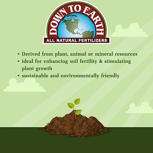 Down To Earth Kelp Meal Fertilizer 1-0.1-2, 5lbs