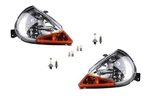 Johns, Compatible avec les phares Ford Ka 96 09/96-11/08 + kit d'ampoules gauche, droite