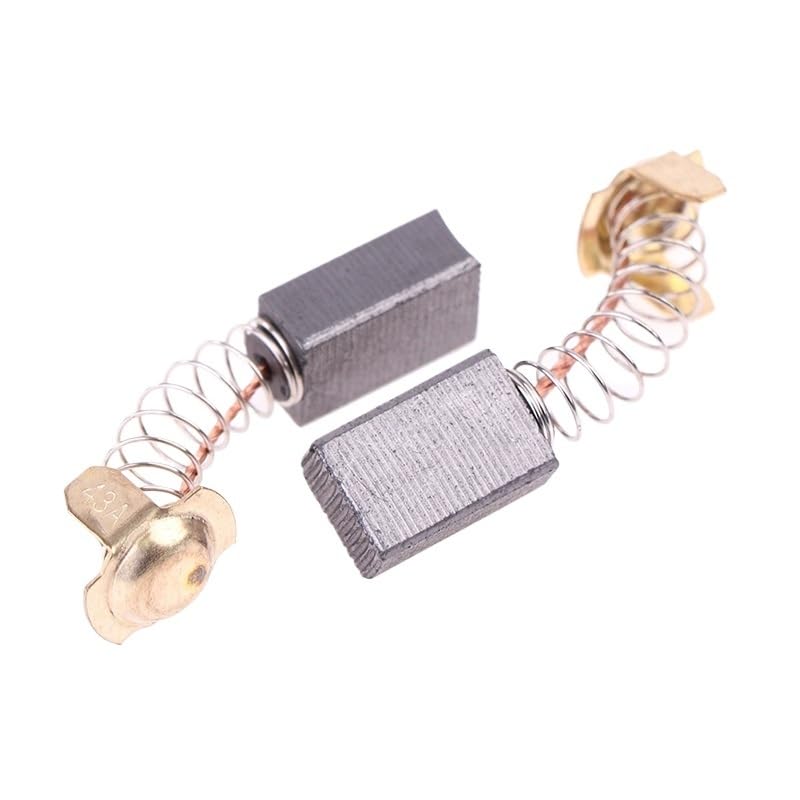10 cepillos de carbono para amoladora angular de 7 x 11 x 17 mm, motores de herramientas eléctricas, piezas de repuesto, martillo eléctrico, cepillo de herramientas eléctricas