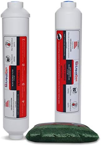 LiquaGenReplacement Kit for 4 Stage Portable Inline RO/DI Systems (Inline Sediment, Inline Carbon, & 9 oz. DI Resin)