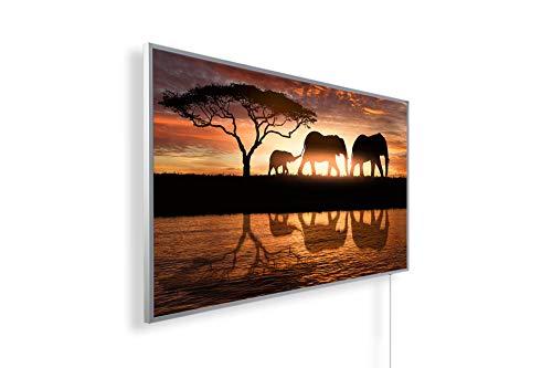 Könighaus 1000W Infrarotheizung mit Bild in HD Qualität ✓ inkl. Smart...