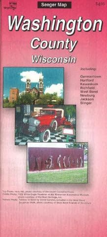 Washington County Wisconsin road map