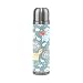 Isaoa Chat heureux en acier inoxydable Gourde thermos Thermos anti-fuites Isolation sous vide Bouteille thermos à double paroi pour café chaud ou froid à thé (500 ml 479,1 gram coloré)