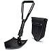 TAC9ER Heavy Duty Folding Shovel | Portable Camping & Emergency Tool | Small Survival & Military Evacuation Shovel