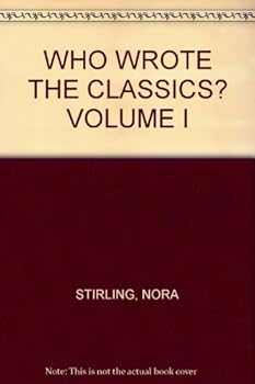 Hardcover Who wrote the classics? Volume I Book