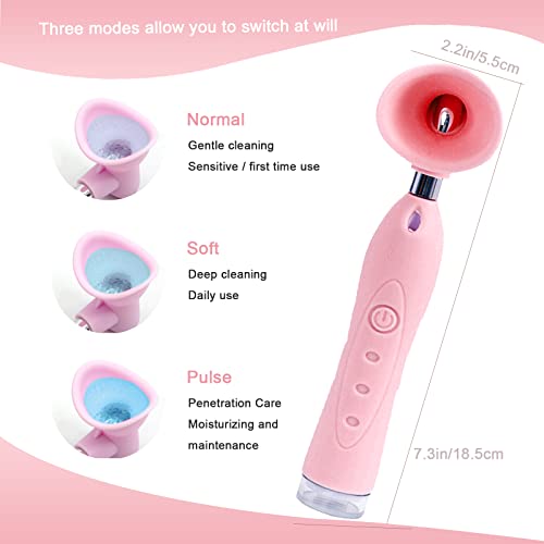 Tuuthwt Ultrasonic Eye Wash Cup, Portable Silicone Eye Wash Kit With Eye Massage Function, Using With Eyewash Or Purified Water | Remove Dust | Relieve Eye Fatigue -Pink #TOP2