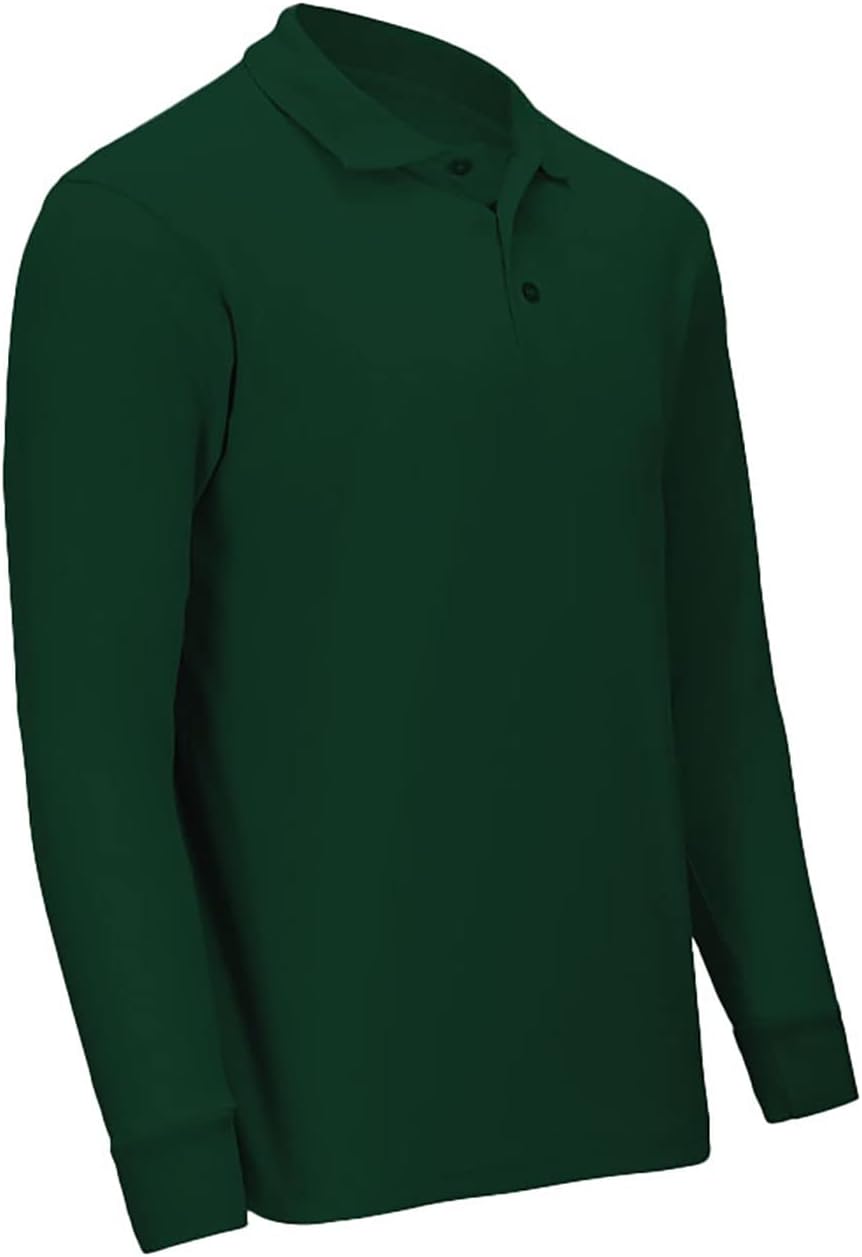 Premium Wear Boys Uniform Long Sleeve Polo Shirt - Image 2