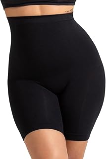 Texello High Waist Tummy Control Shapewear Shorts | Body Shaper for Women | Tummy Tucker| Seamless Body Shaper | Shorts Un...