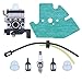 Carburateur con Joint Bougie d'allumage Kit de Oeillet de tuyau de conduite de carburant pour Honda GX25 GX35 GX 25 35 HHT35 HHT35S FG110 Remplacement Ampoule d'amorce Tondeuses Tondeuse Moteur