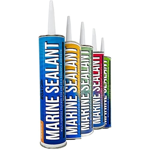 Marine Sealant and Adhesive, Waterproof Marine Grade Caulk, High Temp