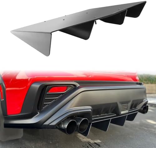 Amazon.com: HYPER GLORY Universal Fit Rear Diffuser 22