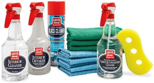 Griot's Garage Starter Interior Kit, Car Cleaning and Detailing S...